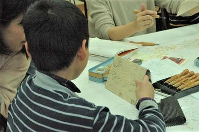 びじゅつかん大作戦思いを伝える版画のカードをつくろう_メイン画像